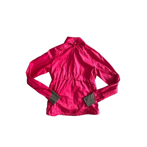 RUU Womens Pink Hoodie Windbreaker Jacket Size X Small - Picture 3 of 6